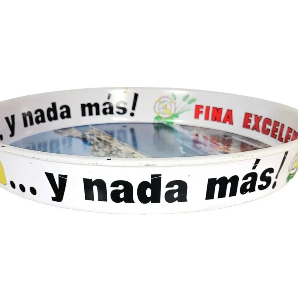 Vtg 80s Pacifico Cerveza  Y Nada Mas! Fina Excellente Sinaloa Mazatlan Beer Tray